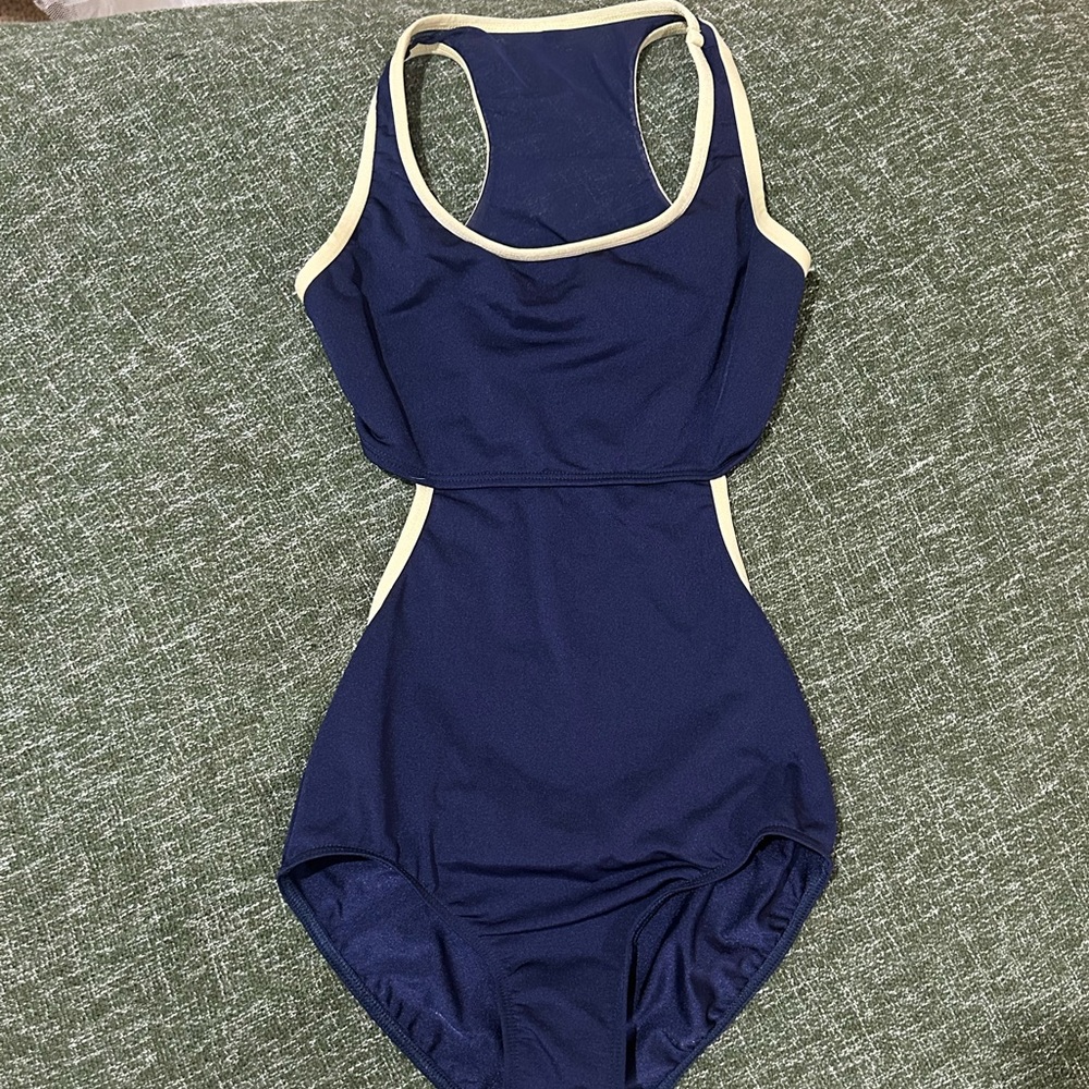 Mariia Navy Ballet Leotard